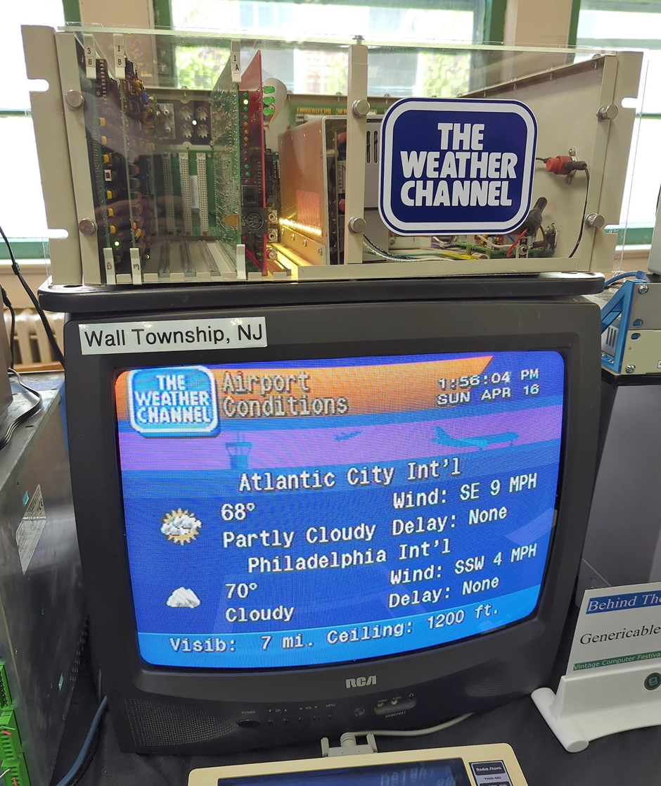 Прогноз погоды через NTSC-сигнал: разбираемся, как работал WeatherSTAR - 12