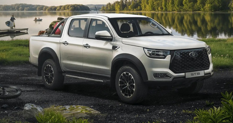 Всё меньше китайского, всё больше российского: УАЗ начал выпускать рамы для пикапов Sollers ST6 и ST8 (локализуемые китайские JAC)