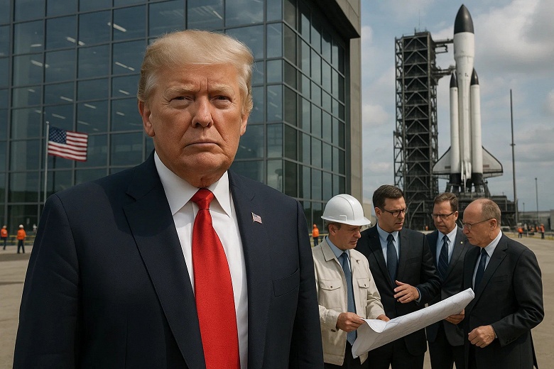 США готовятся к космической гонке 2.0? Трамп упрощает правила лицензирования и экологических экспертиз для частных компаний - 1 США готовятся к космической гонке 2.0? Трамп упрощает правила лицензирования и экологических экспертиз для частных компаний