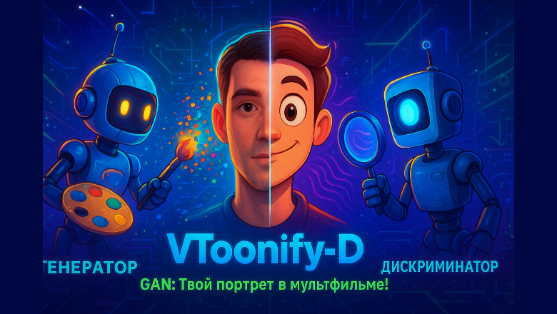 Мультфильмы из ничего: что такое GAN и как создать их с VToonify - 1