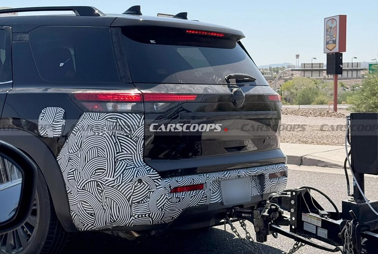 Nissan обновит свой культовый внедорожник: первые фото Nissan Pathfinder - 2 Nissan обновит свой культовый внедорожник: первые фото Nissan Pathfinder