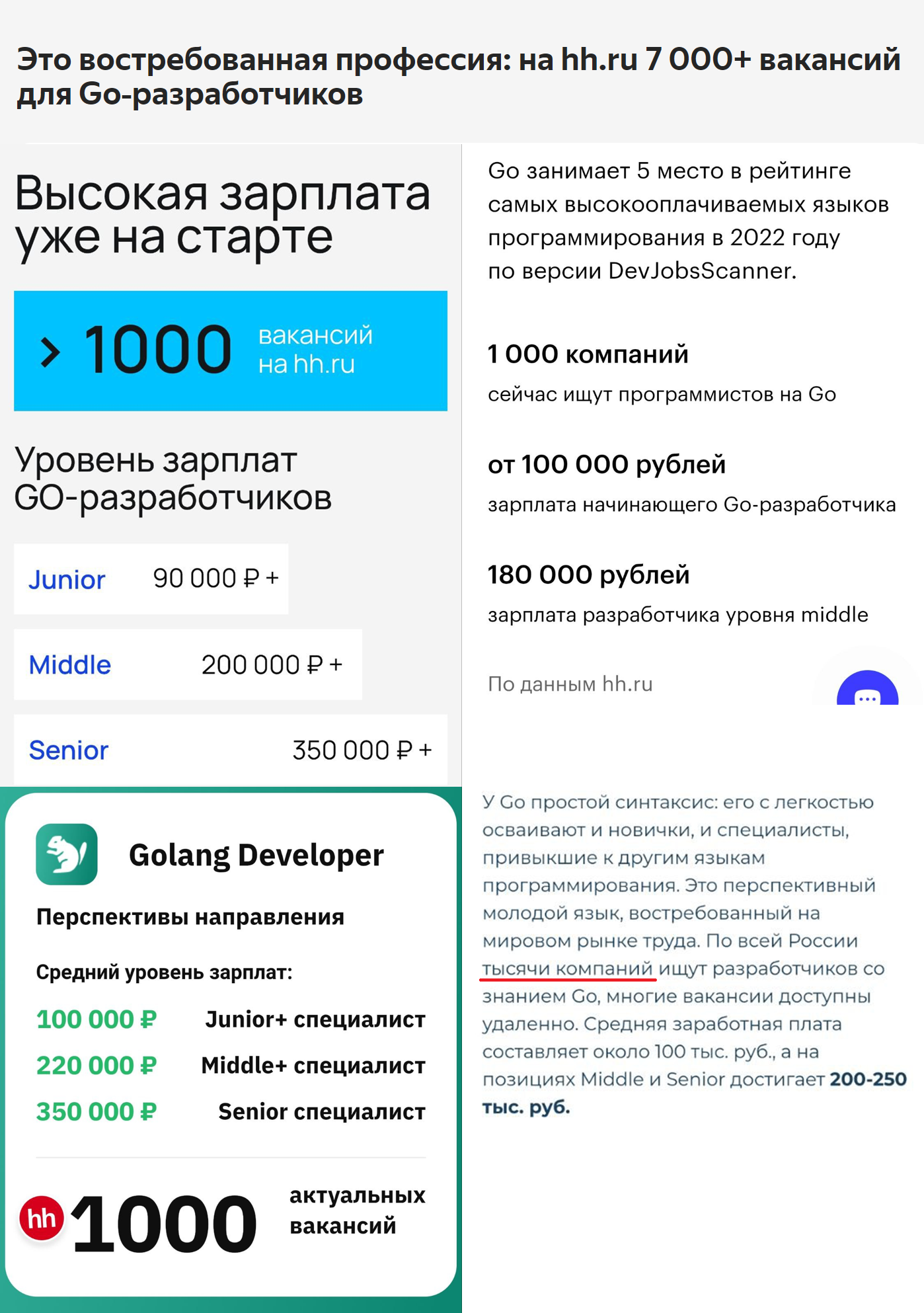 Чего хотят от Go-разработчиков и что им предлагают в середине 2025 года - 3
