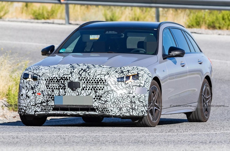 Ответ Mercedes на совершенно новый BMW Neue Klasse: будущий Mercedes-Benz C-класса засветился на фото - 3 Ответ Mercedes на совершенно новый BMW Neue Klasse: будущий Mercedes-Benz C-класса засветился на фото