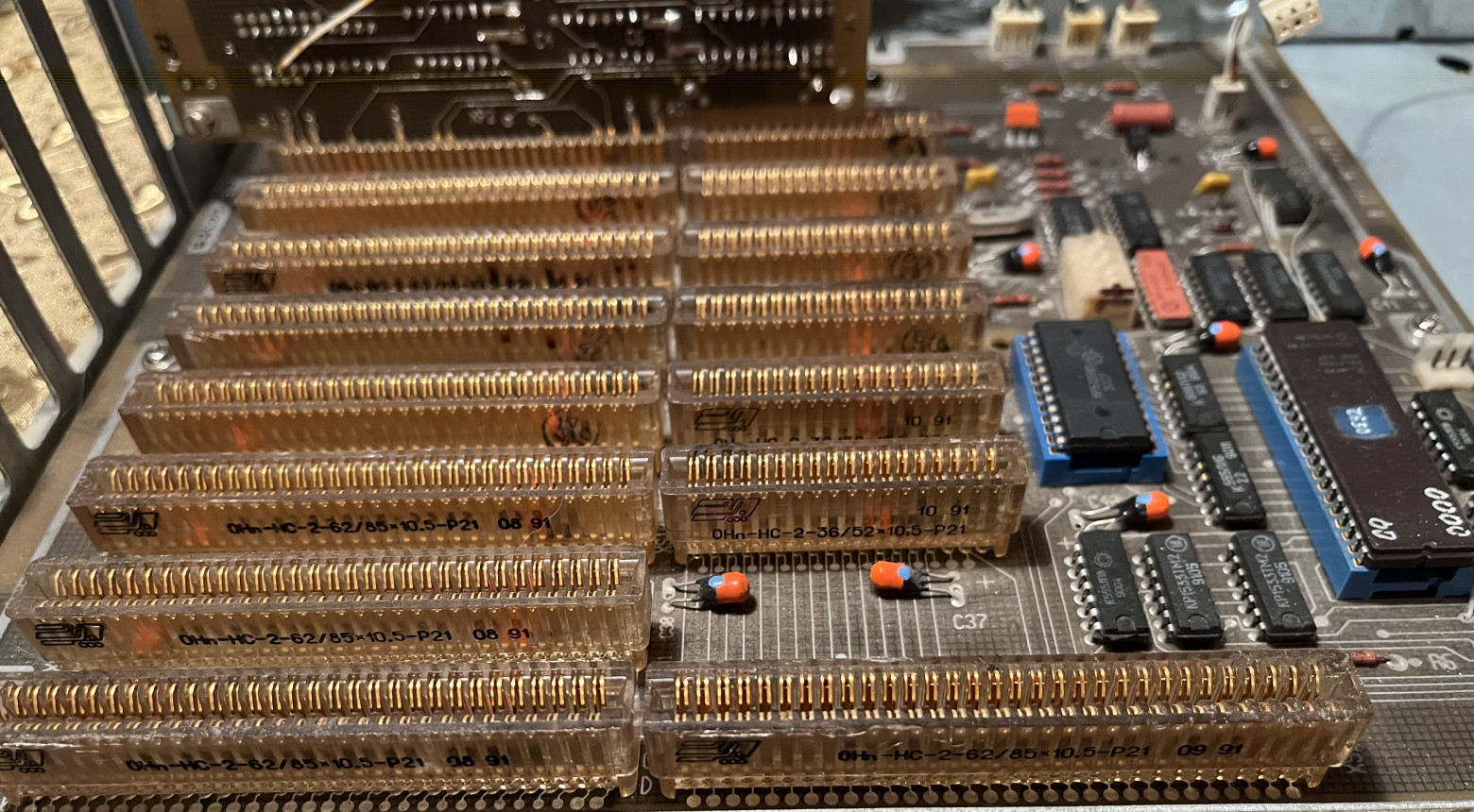 ЕС1849: «золотая двойка» на процессоре INTEL Harris 80286 - 11