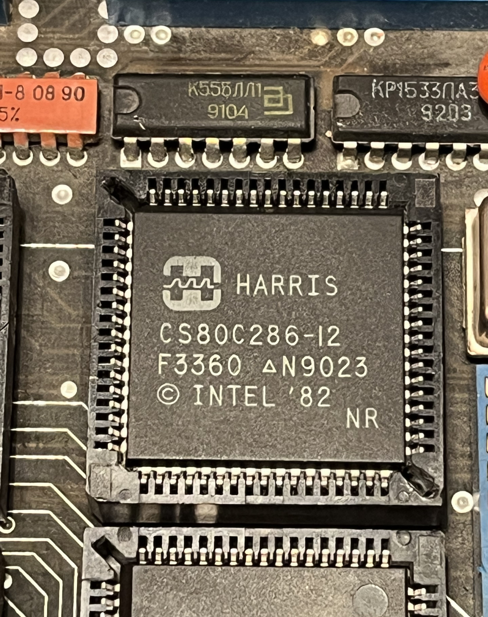 ЕС1849: «золотая двойка» на процессоре INTEL Harris 80286 - 5