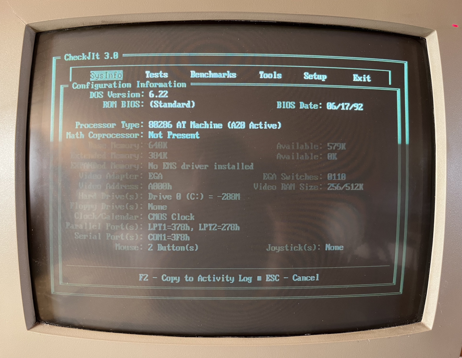 Машина класса AT без математического сопроцессора