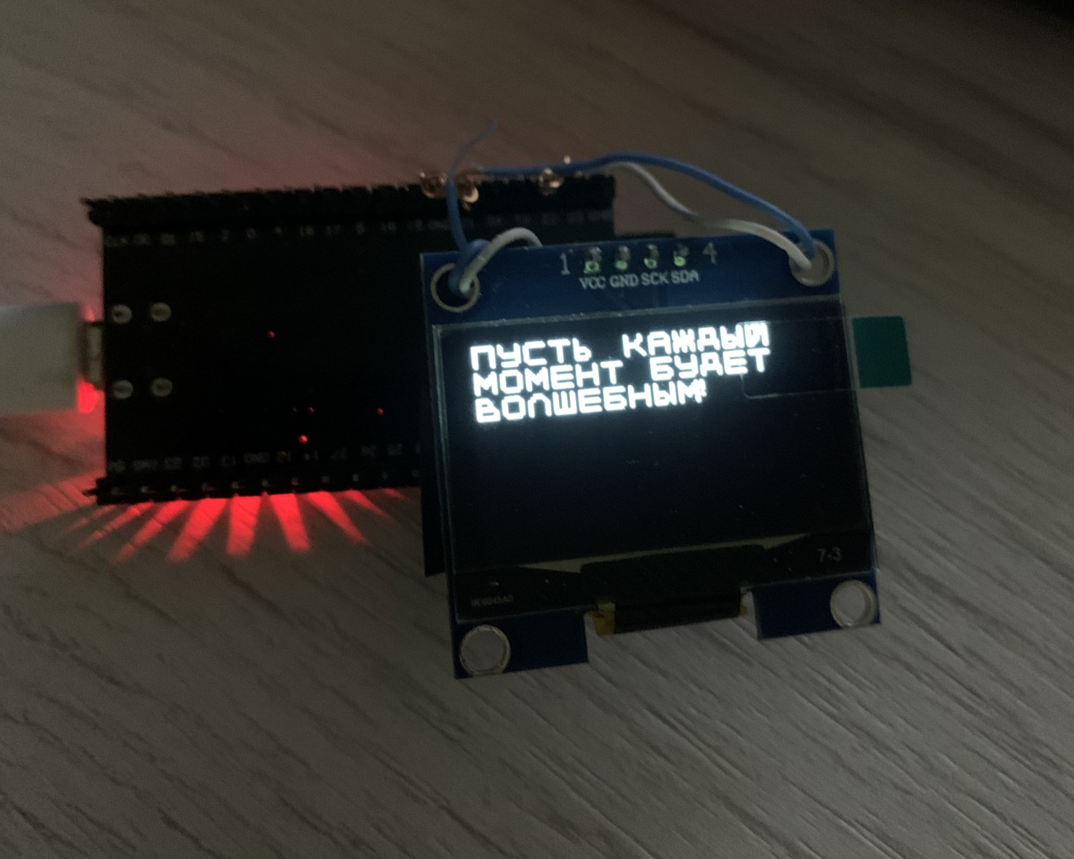 Итоговый вывод Русского текста