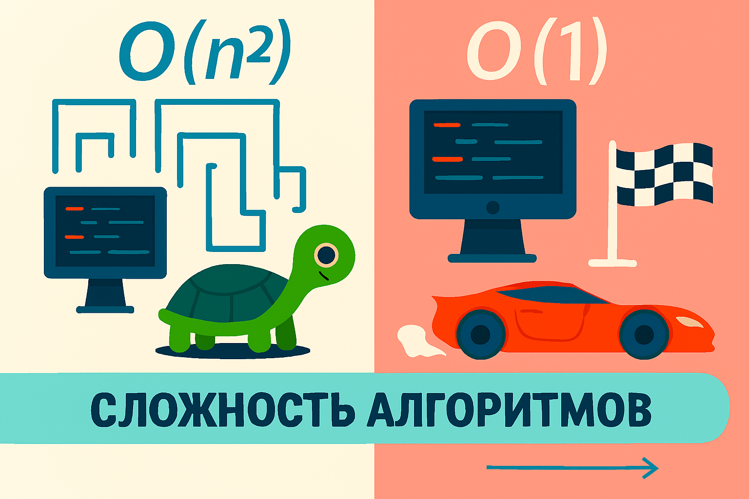 Сложность алгоритмов, или почему O(n) лучше O(2^n) - 1