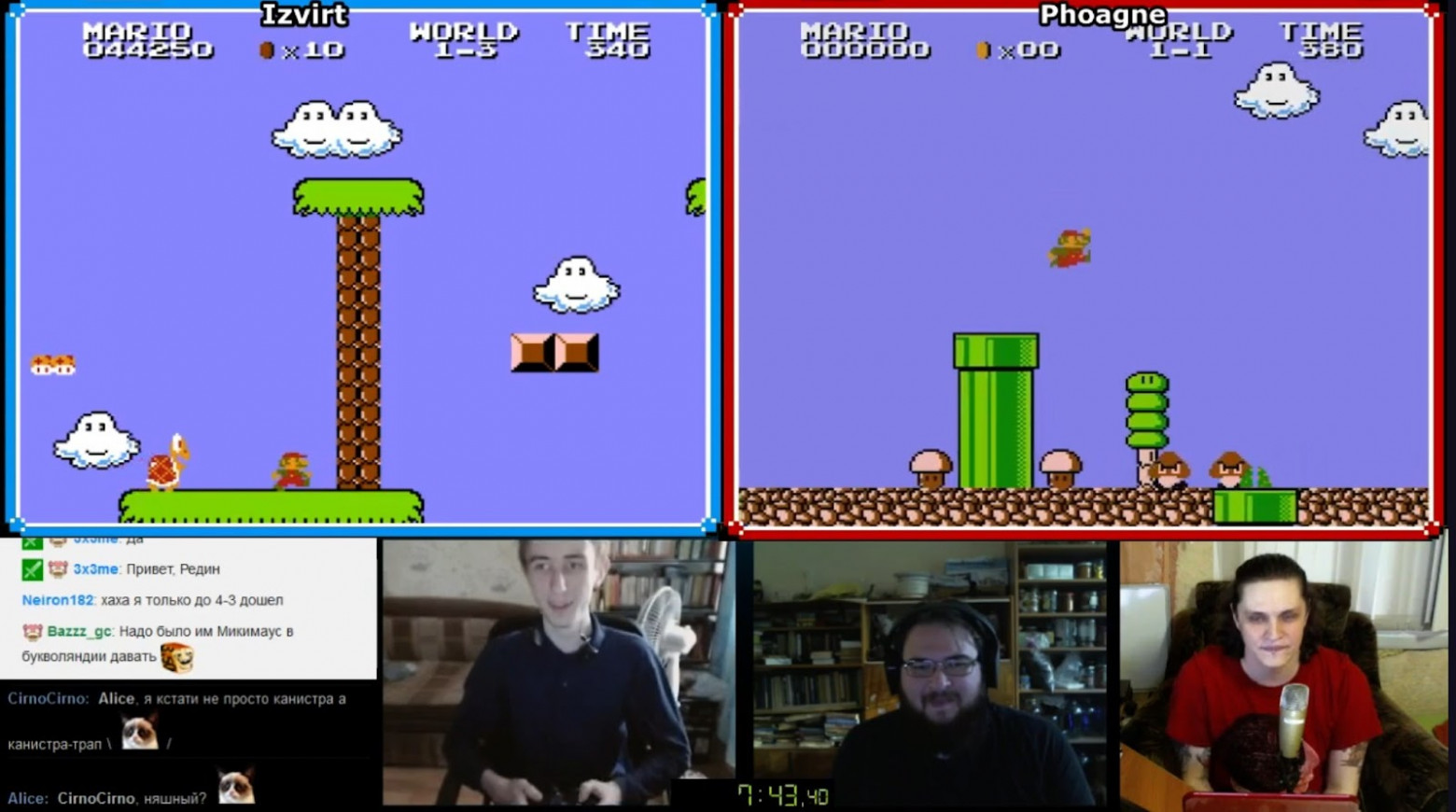 Так выглядел стрим по Retro Game Battle.  