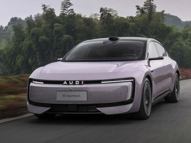 Audi запускает первую электрическую модель для Китая: E5 Sportback с запасом хода 770 км