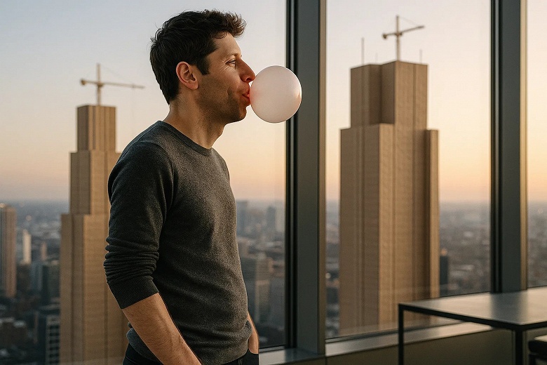 Глава OpenAI Сэм Альтман назвал рынок ИИ «пузырём», сравнив его с бумом доткомов - 1 Глава OpenAI Сэм Альтман назвал рынок ИИ «пузырём», сравнив его с бумом доткомов