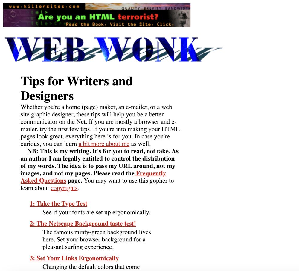 David Siegel tips, February 1997