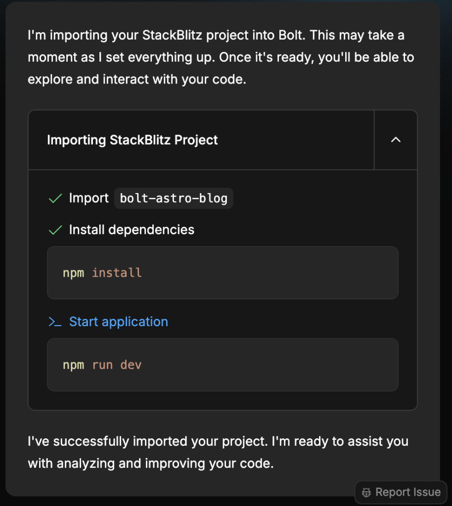 Знакомство с Bolt: подходит ли этот инструмент профессиональным разработчикам? - 4 Знакомство с Bolt: подходит ли этот инструмент профессиональным разработчикам? - 4