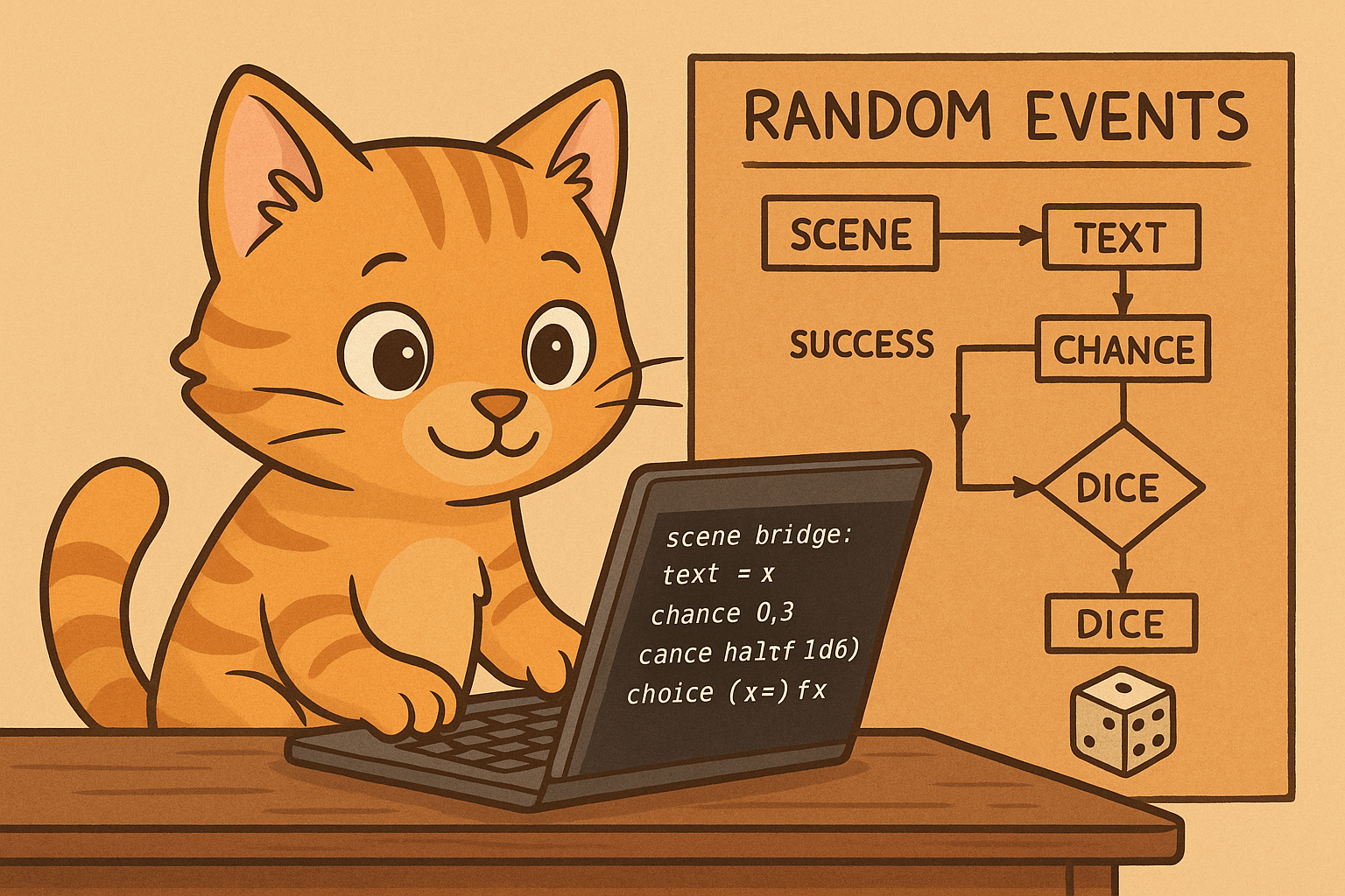 Интерактивные истории на стероидах: как добавить случайность и судьбу в DSL - 1 Интерактивные истории на стероидах: как добавить случайность и судьбу в DSL - 1