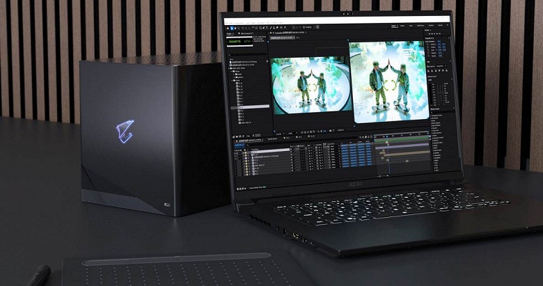 RTX 5090 с собственным корпусом и Thunderbolt 5. Представлена внешняя видеокарта Gigabyte Aorus RTX 5090 AI Box - 1 RTX 5090 с собственным корпусом и Thunderbolt 5. Представлена внешняя видеокарта Gigabyte Aorus RTX 5090 AI Box