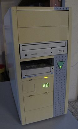 Индикатор частоты на системном блоке