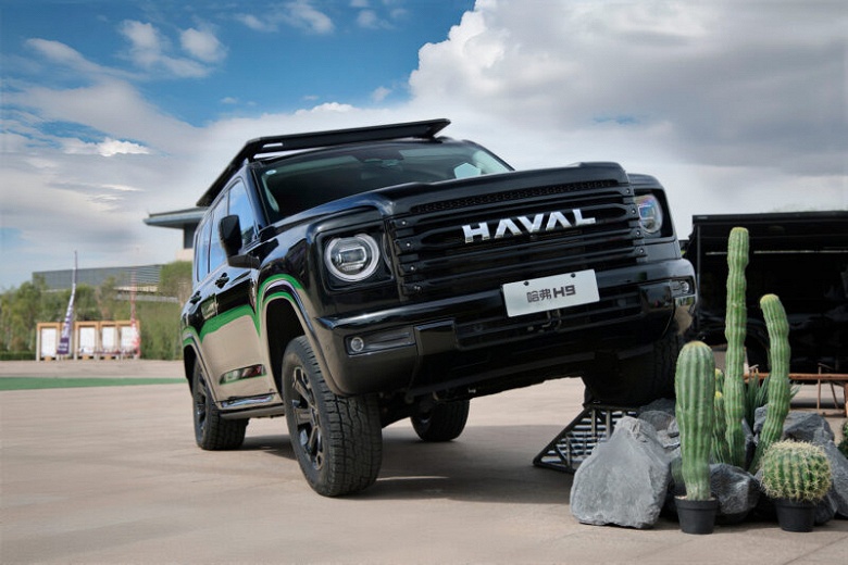 Полный привод, блокировки, полностью черный дизайн и множество физических кнопок. Haval H9 Warrior Edition нового поколения поступает в продажу