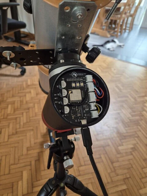 Telescope Mount in Action