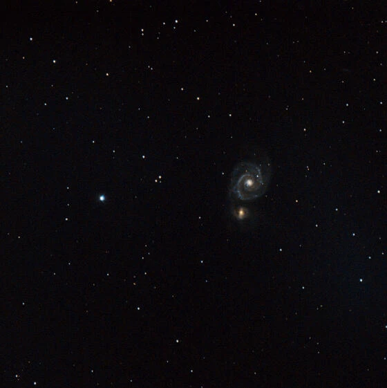 Galaxy Image Captured