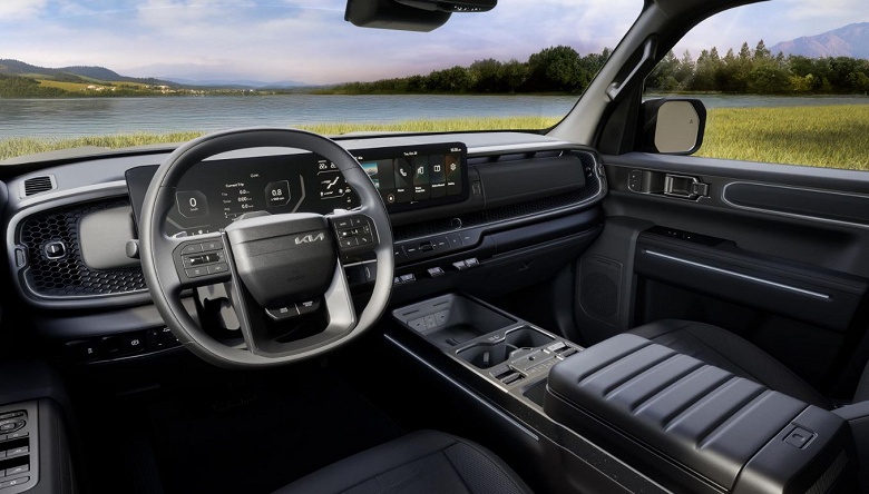 В России начали продавать рамный внедорожник Kia Tasman: 281-сильный мотор и полный привод &mdash; за 6,55 млн рублей