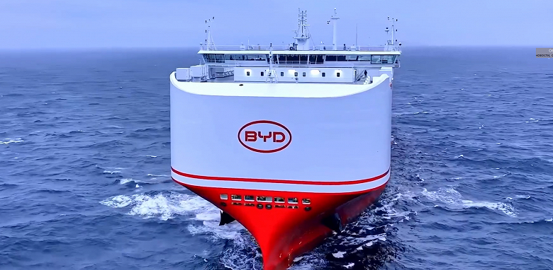 BYD уже создал целую флотилию для доставки судов по всему миру: восьмым судном стало BYD Jinan 