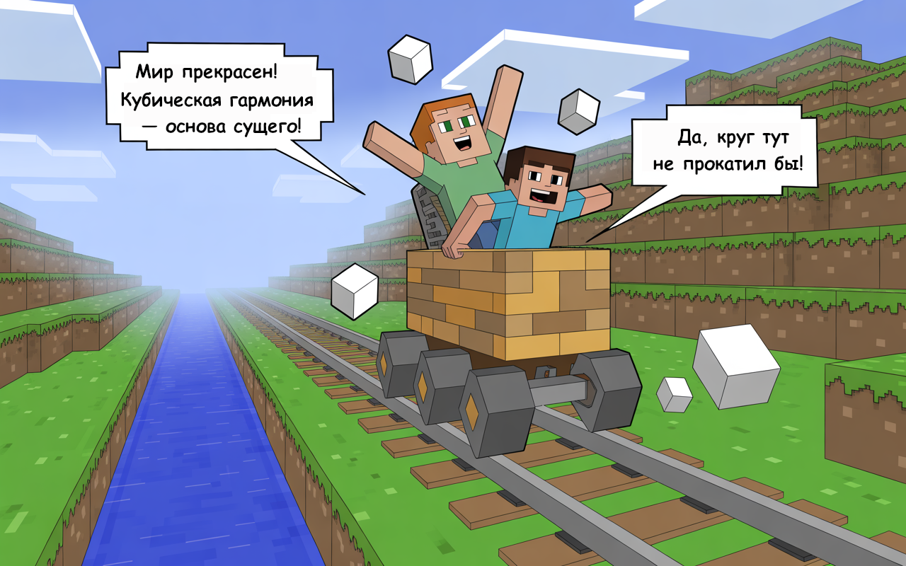 Мы можем не замечать странностей мира, в котором живём