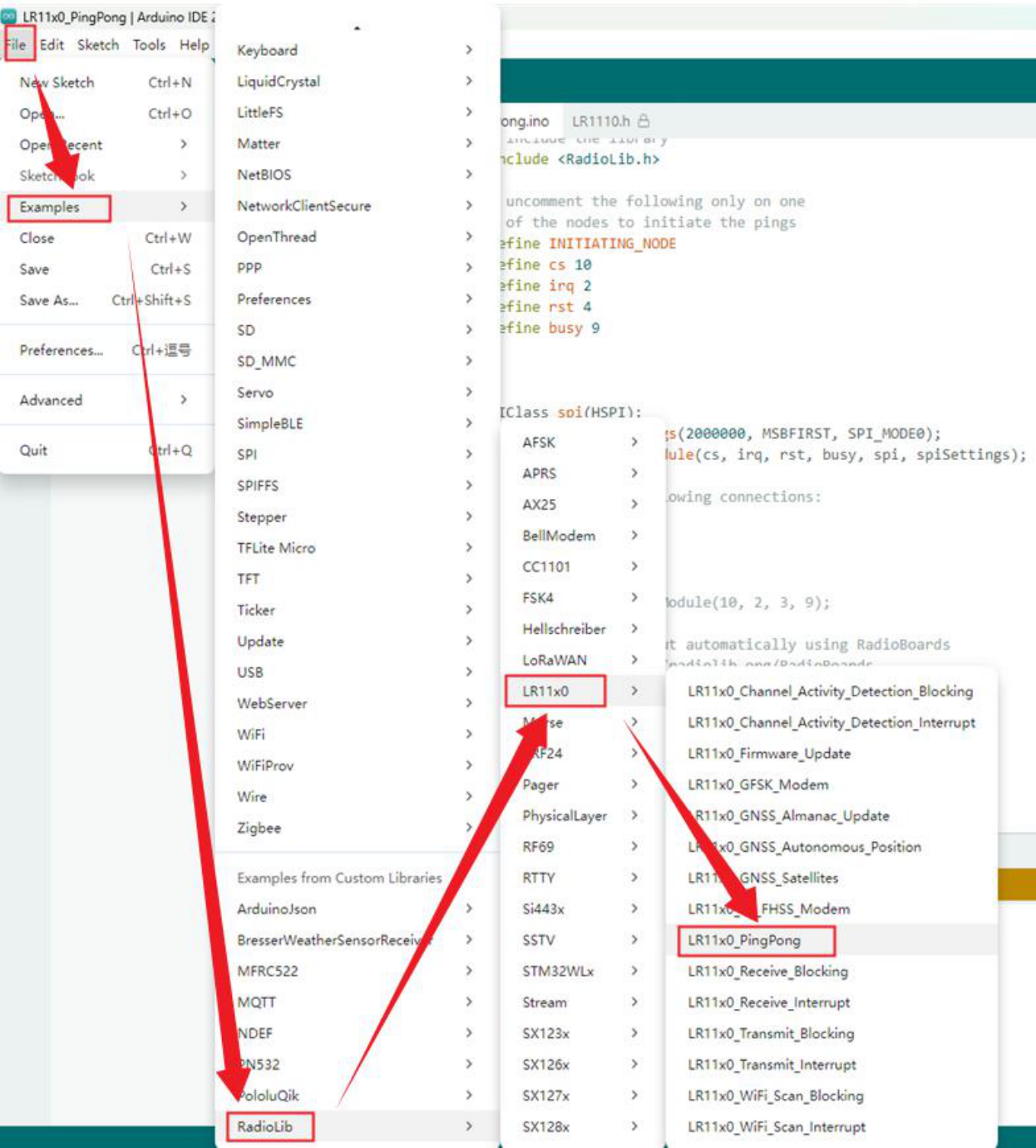 Практическое руководство по реализации LoRa-связи точка-точка между модулем LoRa1120 и ESP32 - 6