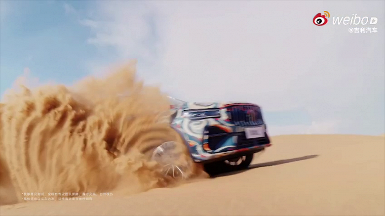Обновленный Geely Monjaro прошел экстремальные испытания в пустыне, официальная премьера &mdash; 29 августа