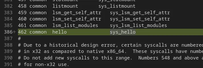 Создаём собственный системный вызов в Linux 6.8 - 3 Создаём собственный системный вызов в Linux 6.8 - 3
