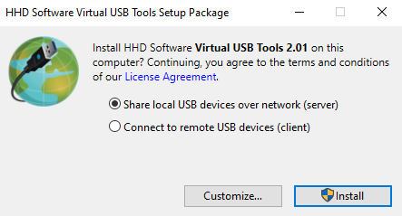 Удобно, один инсталлятор сразу для клиента и сервера.