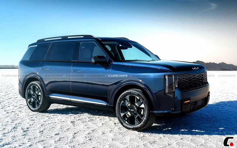 Большой внедорожник Kia Telluride 2026 обновится: новый дизайн и моторы объемом 2,5 и 3,5 литра