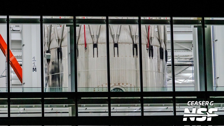 Новейший Starship V3 попал на камеру