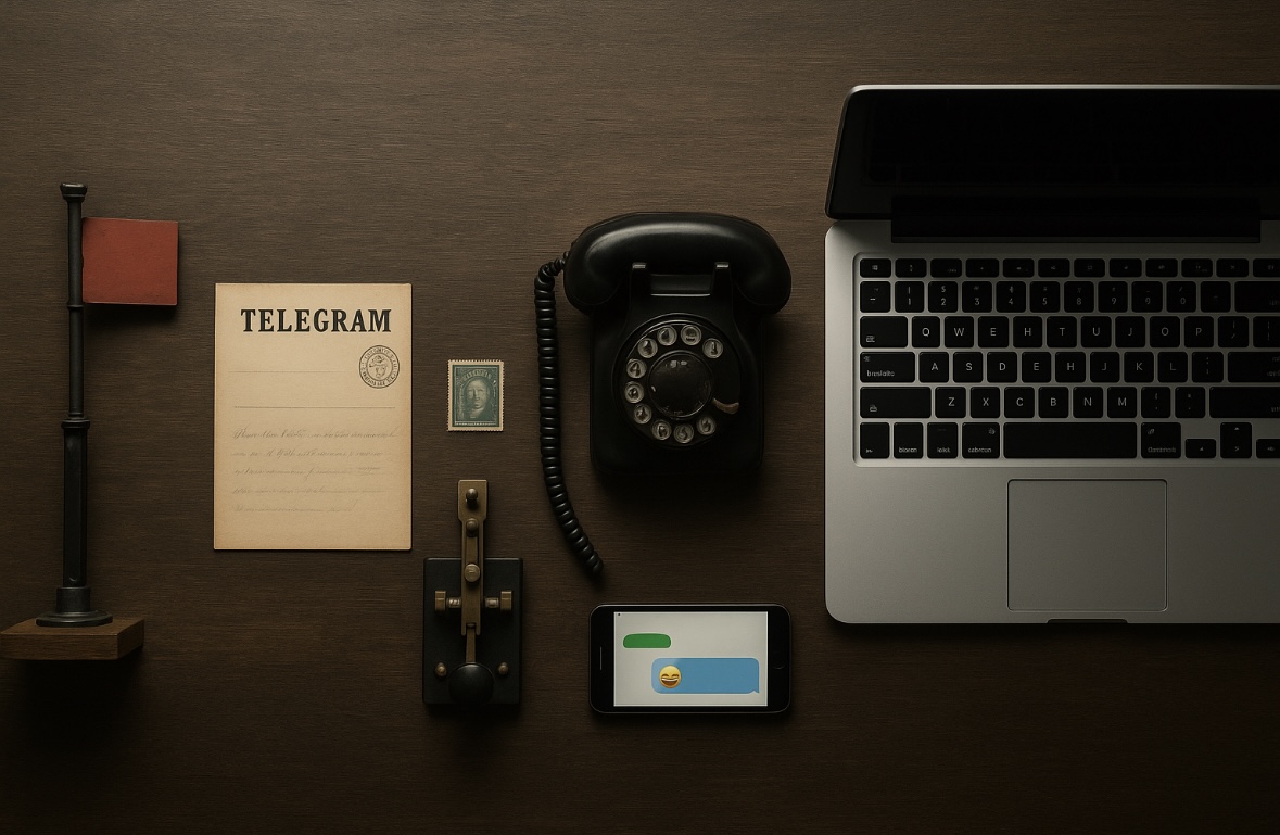 От морзянки до чатиков с мемами: история текстового общения - 1