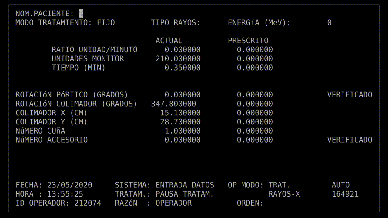 Инцидент с Therac-25 - 2 Therac 25 54.gif