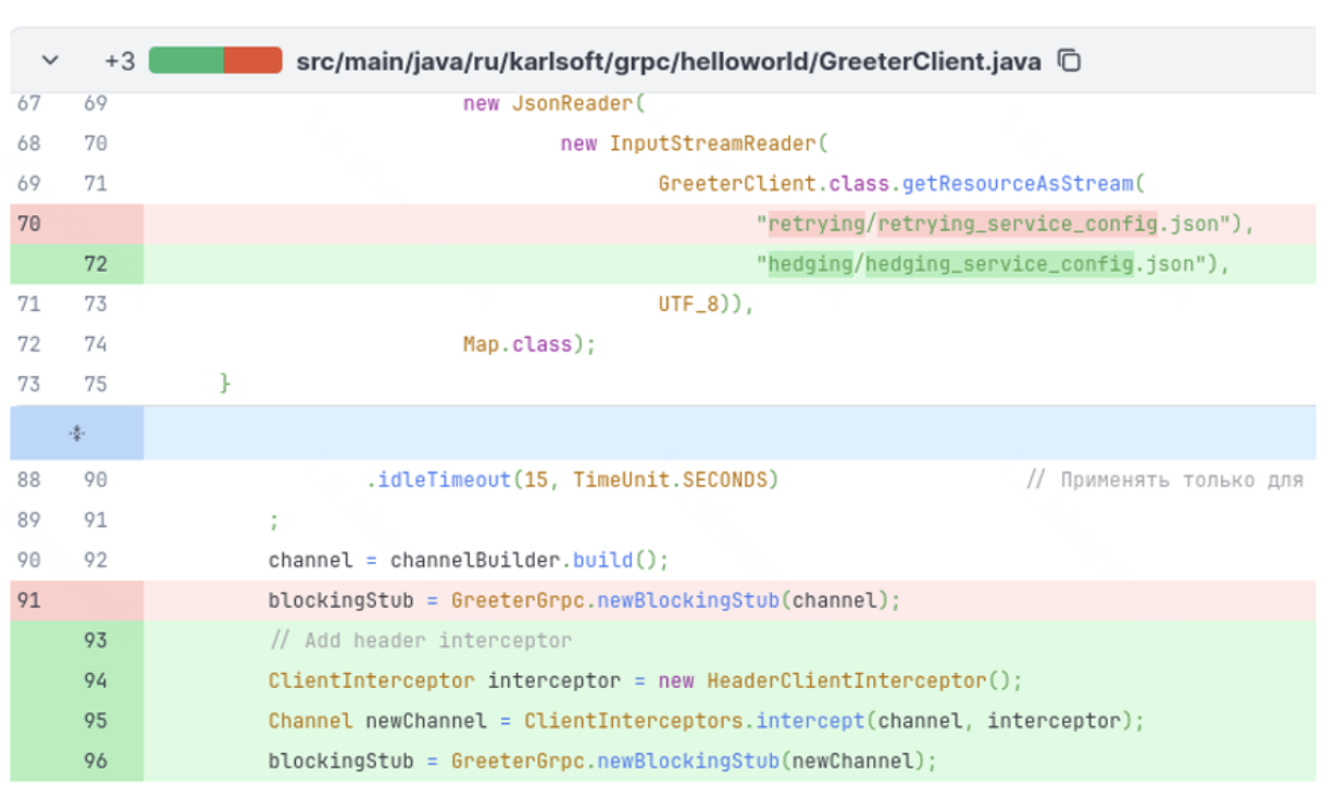  Главные изменения, которые нужно внести в код, чтобы включить спекулятивные ретраи