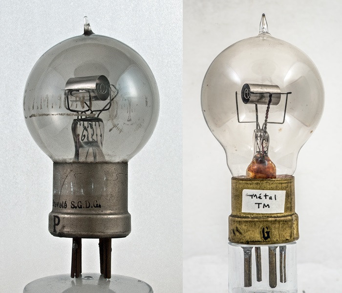 Фото 1.4. Французские ТМ разных заводов. Чуть отличаются исполнением — формой колбы, материалами, конструкцией и размерами электродной системы, устройством цоколя Фото 1.4. Французские ТМ разных заводов. Чуть отличаются исполнением — формой колбы, материалами, конструкцией и размерами электродной системы, устройством цоколя