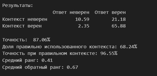 Три сказа о построении RAG: От выбора модели до форматирования базы знаний - 8 Три сказа о построении RAG: От выбора модели до форматирования базы знаний - 8