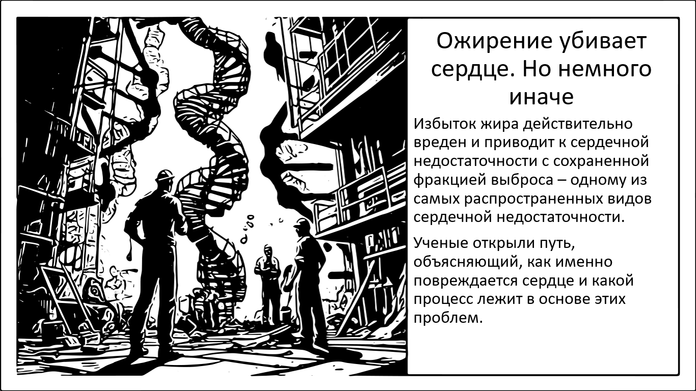 Избыточный вес и сердечная недостаточность. Как на самом деле жир убивает сердце - 1