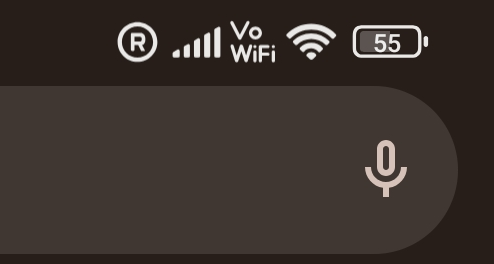 Индикация VoWiFi