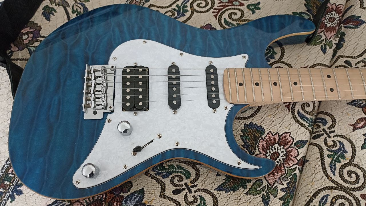 Ремонт винтажной электрогитары Ibanez GIO - 15