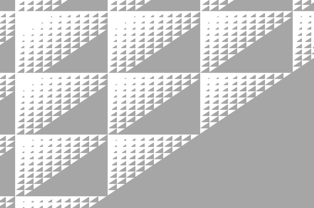 После заполнения недоступных клеток