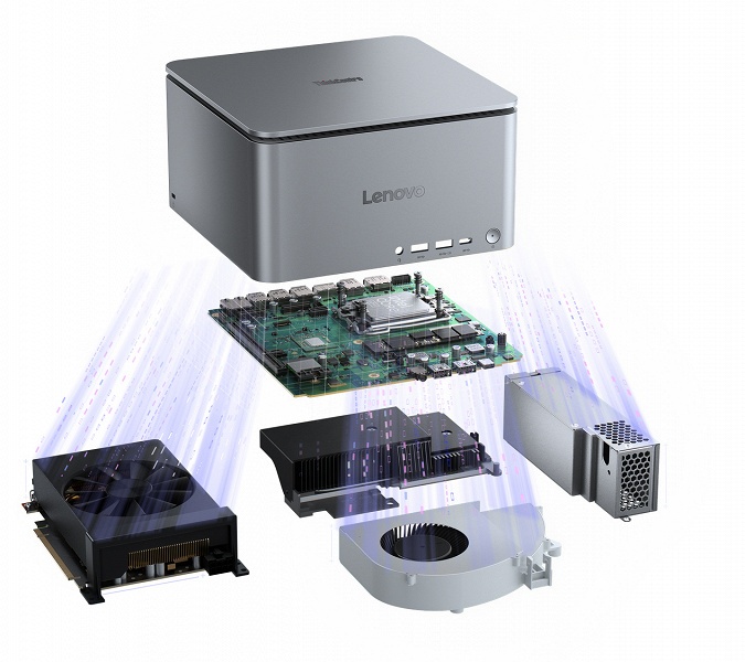 Похоже на Mac Studio, но с Intel, GeForce и Windows. Представлен мини-ПК Lenovo ThinkCenter Neo Ultra 2