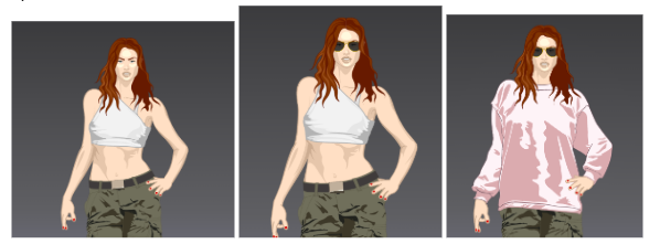 Зачем раскрашивали топ, который закрыли худи - непонятно