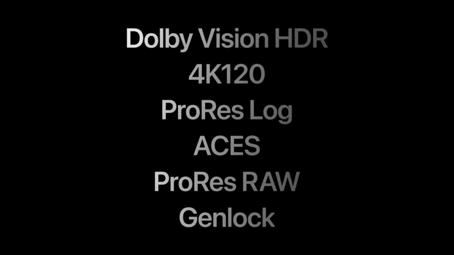 Все фишки для Pro-видео, это же Pro!