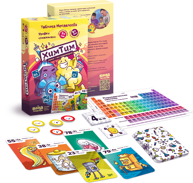 Обучающие настольные игры по Химии. Смотрим, что есть в 2025 году в России и за рубежом - 3