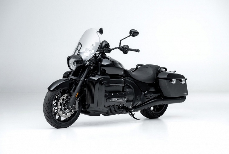 Great Wall хочет подвинуть Harley-Davidson? Представлен второй мотоцикл Great Wall &mdash; LH2000 с горизонтально-оппозитным 8-цилиндровым мотором