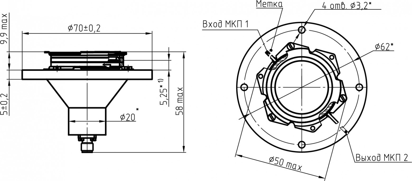 Модификация детектора ВЭУ-7БК-1