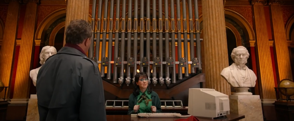 Система в Гильдии Географов в фильме «Приключения Паддингтона» работает впечатляюще, пусть и фантастично (Источник)