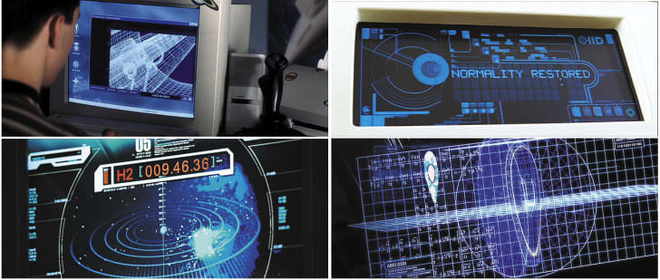  Примеры вымышленных научно-фантастических пользовательских интерфейсов из того же источника