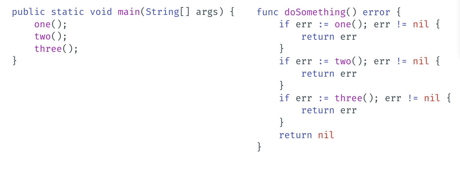 if err !=nil: почему мы (не) любим обработку ошибок в Go? Обзор предложений по её улучшению - 2